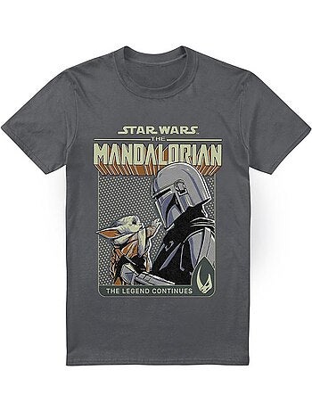 T-shirt legend continues - la guerre des étoiles: the mandalorian