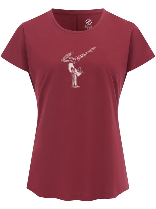 T-shirt léger motif/style posture de yoga serenity - regatta - Kiabi T-shirt léger motif/style posture de yoga serenity - regatta - Kiabi