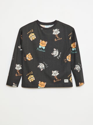 T-shirt 'Les Aristochats' 'Disney'  à manches longues