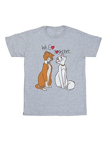 T-shirt les aristochats we go together - disney