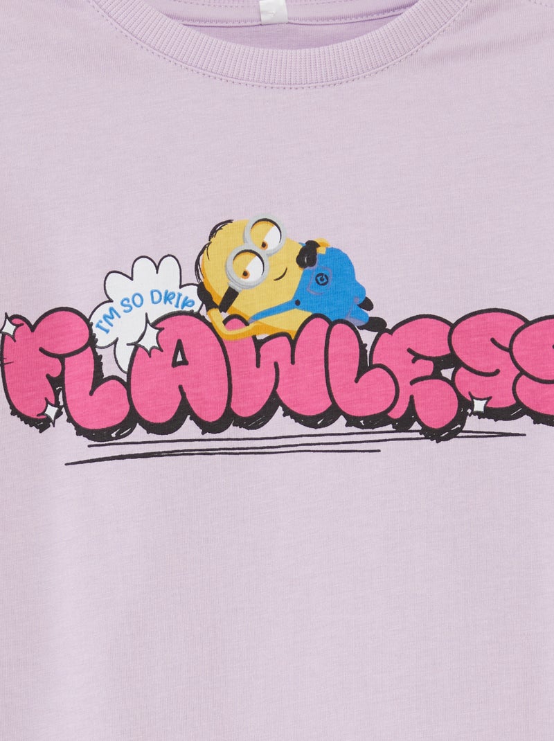 T-shirt manches courtes, imprimé Minions - Gris - - 14.99 T-shirt manches courtes, imprimé Minions - Gris - - 14.99