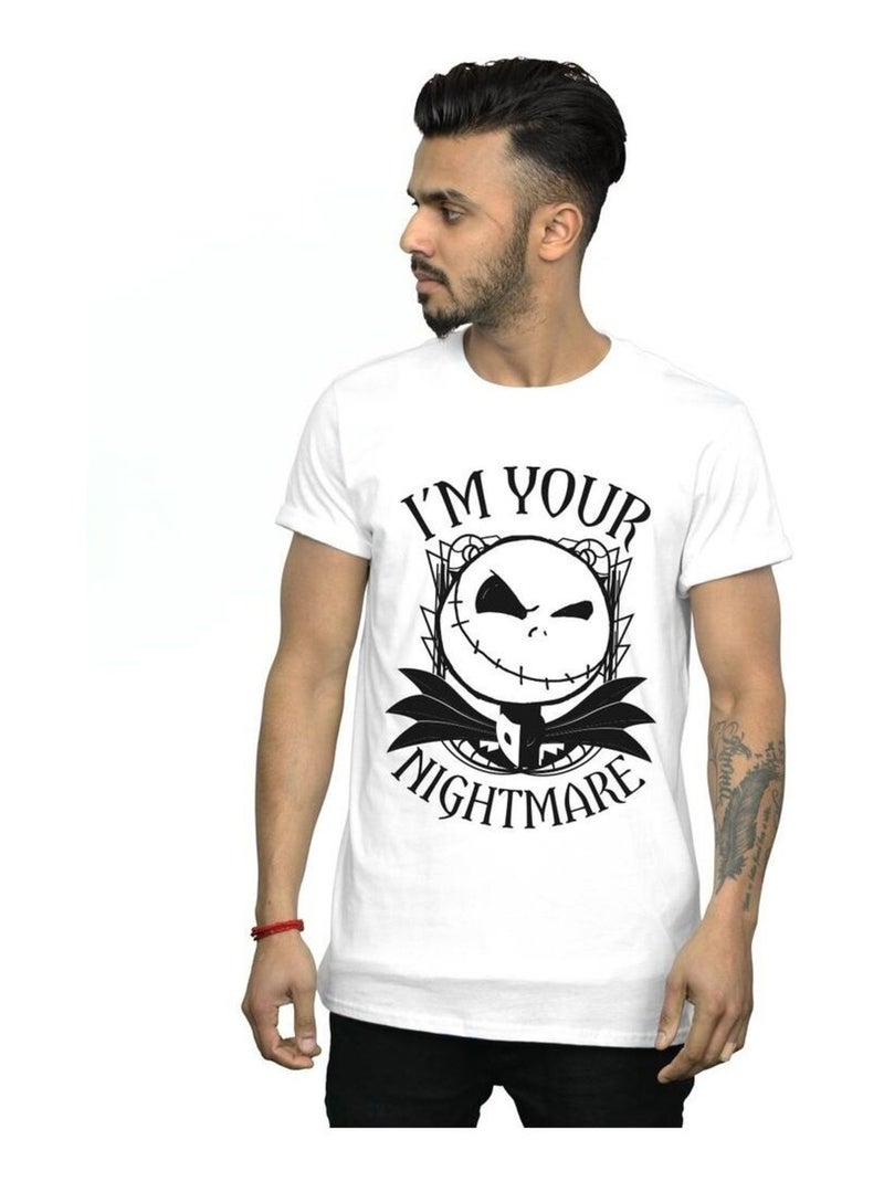 T-shirt l'étrange noël de monsieur jack - disney Blanc - Kiabi