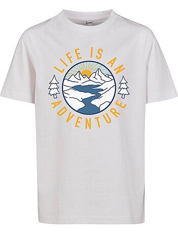 T-shirt life is an adventure - mister tee