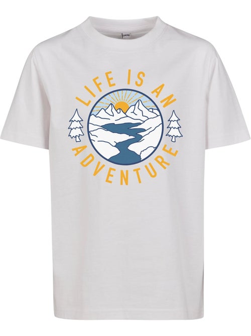 T-shirt life is an adventure - mister tee - Kiabi