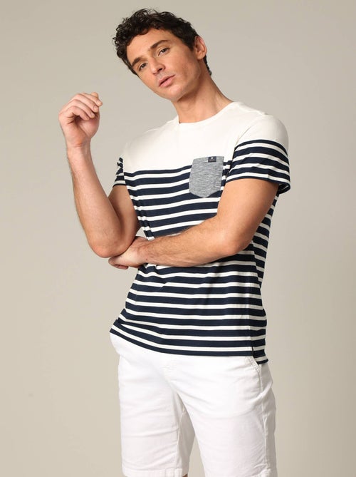 T-shirt lifesyle en coton 'Deeluxe' - Kiabi