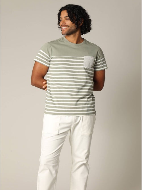 T-shirt lifesyle en coton 'Deeluxe' - Kiabi