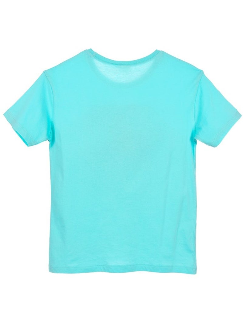 T-Shirt Lilo et Stitch | Licence Officielle Bleu turquoise - Kiabi