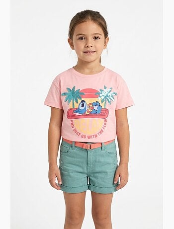 T-Shirt Lilo et Stitch | Licence Officielle