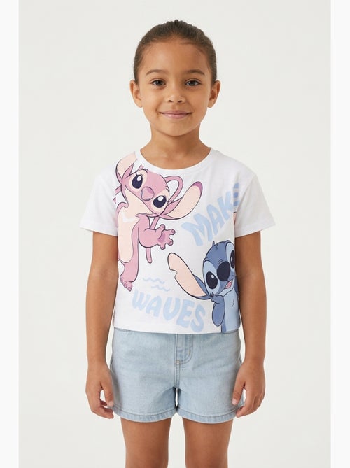 T-shirt Lilo & Stitch   | Licence Officielle - Kiabi