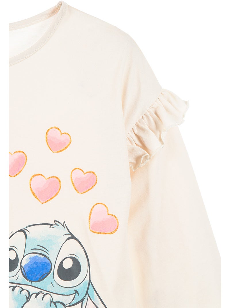T-shirt Lilo & Stitch   | Licence Officielle Blanc - Kiabi