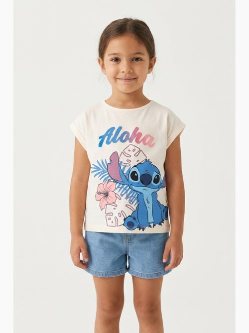 T-shirt Lilo & Stitch   | Licence Officielle - Kiabi