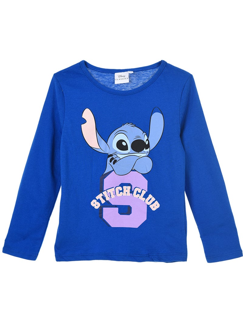 T-shirt Lilo & Stitch   | Licence Officielle Bleu - Kiabi