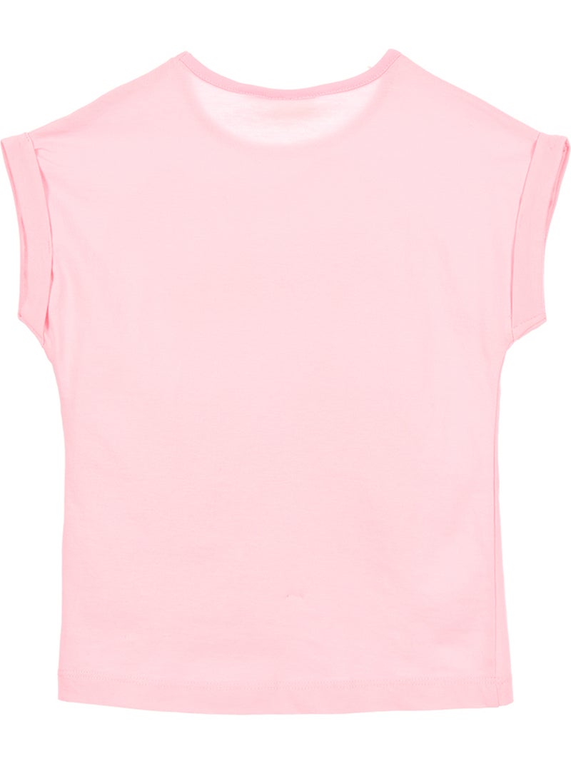 T-shirt Lilo & Stitch   | Licence Officielle Rose - Kiabi