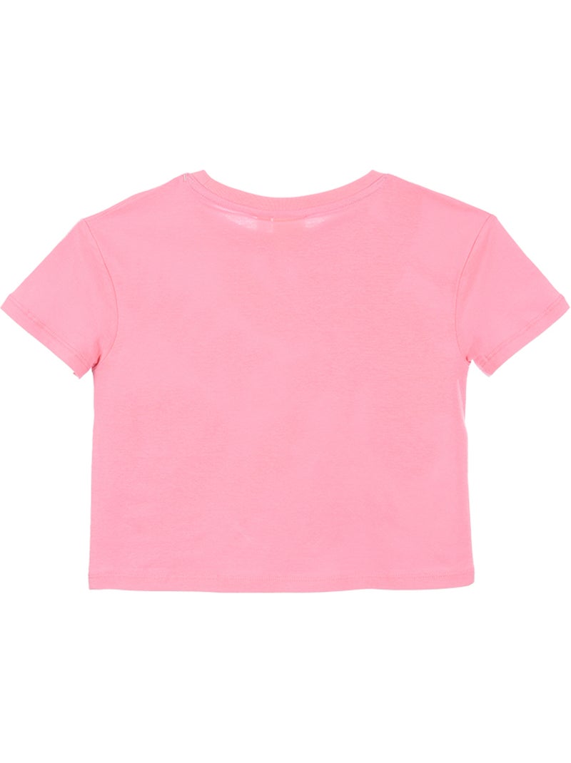 T-shirt Lilo & Stitch   | Licence Officielle Rose - Kiabi