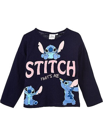 T-shirt Lilo & Stitch Marine | Licence Officielle