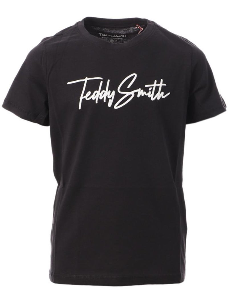 T-shirt /logo garçon teddy smith Bleu marine - Kiabi