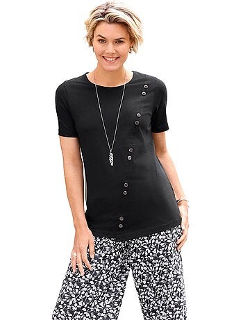 T-shirt Long 100% Coton - Taille Standard - Witt