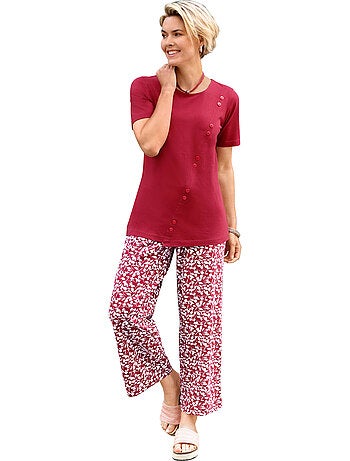 T-shirt Long 100% Coton - Taille Standard - Witt