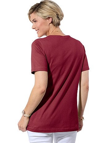 T-shirt Long 100% Coton - Taille Standard - Witt