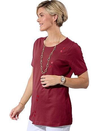 T-shirt Long 100% Coton - Taille Standard - Witt