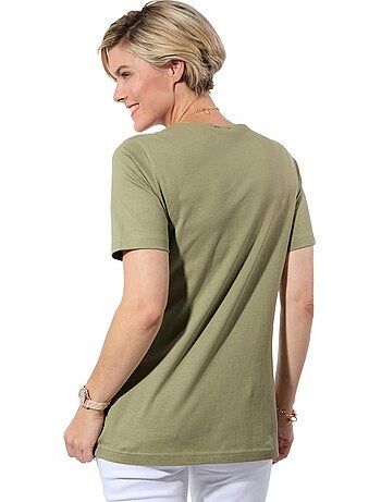 T-shirt Long 100% Coton - Taille Standard - Witt