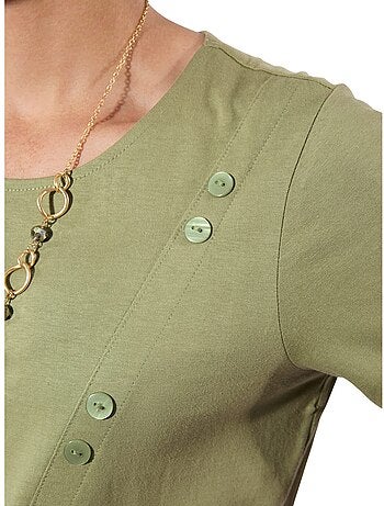 T-shirt Long 100% Coton - Taille Standard - Witt