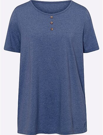 T-shirt Long Jolie Coupe Longue Moderne - Taille Standard - Moda Vilona