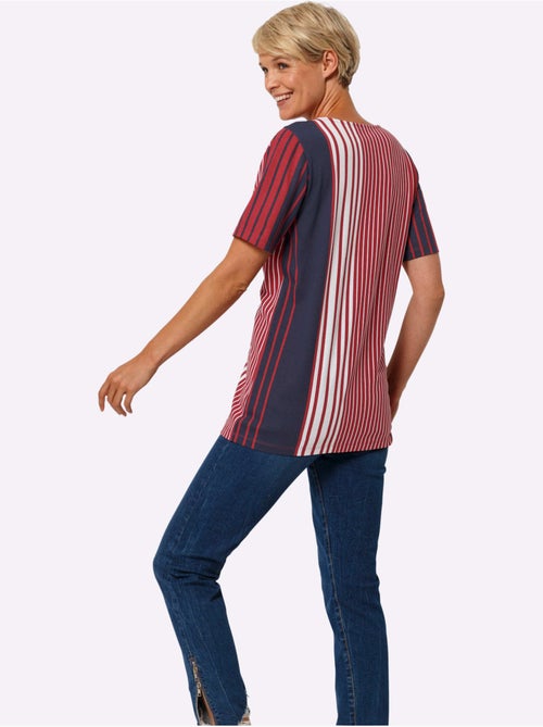 T-shirt Long Coupe évasée - Taille Standard - Moda Vilona - Kiabi T-shirt Long Coupe évasée - Taille Standard - Moda Vilona - Kiabi