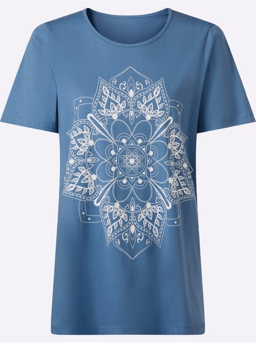 T-shirt Long Coupe Longue Affinante - Taille Standard - Moda Vilona - Kiabi T-shirt Long Coupe Longue Affinante - Taille Standard - Moda Vilona - Kiabi