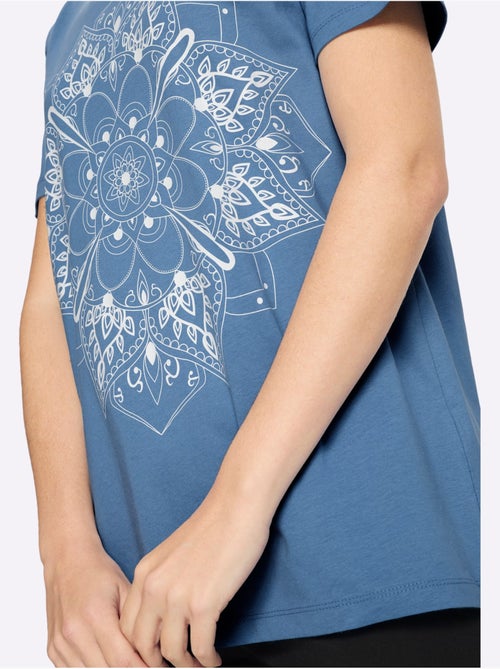 T-shirt Long Coupe Longue Affinante - Taille Standard - Moda Vilona - Kiabi T-shirt Long Coupe Longue Affinante - Taille Standard - Moda Vilona - Kiabi
