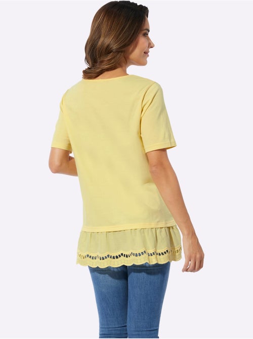T-shirt Long Coupe Longue Affinante - Taille Standard - Moda Vilona - Kiabi