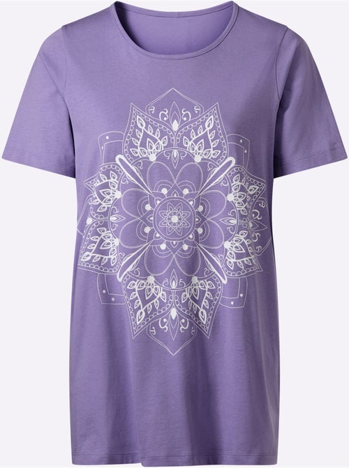 T-shirt Long Coupe Longue Affinante - Taille Standard - Moda Vilona - Kiabi T-shirt Long Coupe Longue Affinante - Taille Standard - Moda Vilona - Kiabi