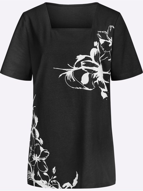 T-shirt Long Coupe Longue Affinante - Taille Standard - Moda Vilona - Kiabi