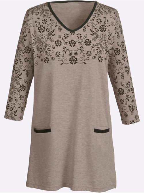 T-shirt long coupe longue affinante - taille standard - moda vilona - Kiabi T-shirt long coupe longue affinante - taille standard - moda vilona - Kiabi