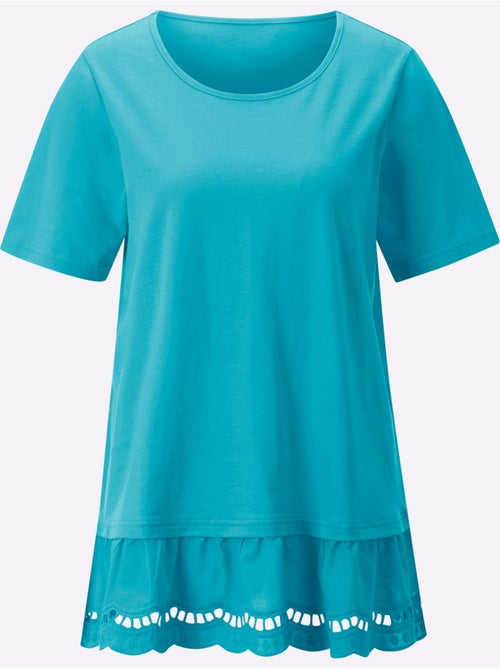 T-shirt Long Coupe Longue Affinante - Taille Standard - Moda Vilona - Kiabi T-shirt Long Coupe Longue Affinante - Taille Standard - Moda Vilona - Kiabi