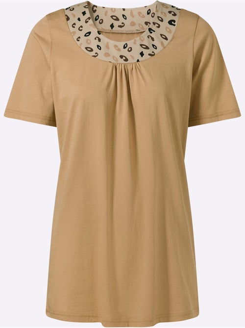 T-shirt Long Imprimé Animal - Taille Standard - Moda Vilona - Kiabi T-shirt Long Imprimé Animal - Taille Standard - Moda Vilona - Kiabi