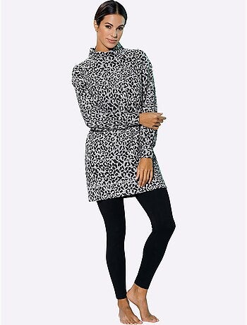 T-shirt Long Jacquard - Taille Standard - Witt