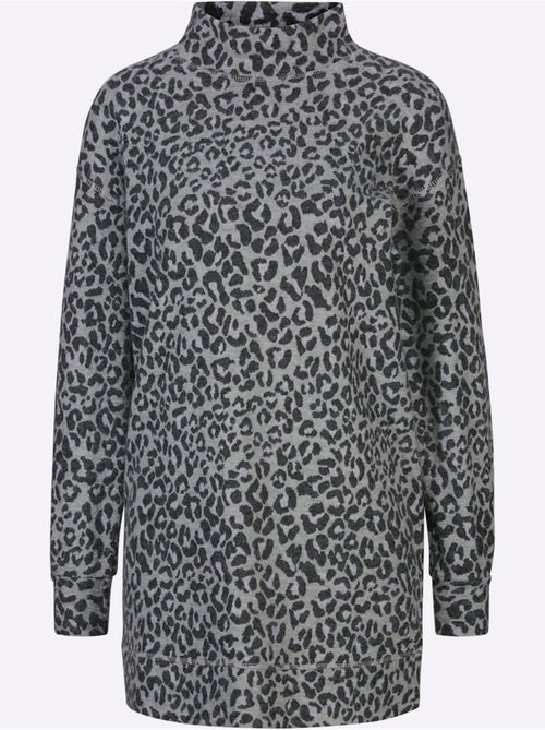 T-shirt Long Jacquard - Taille Standard - Witt - Kiabi