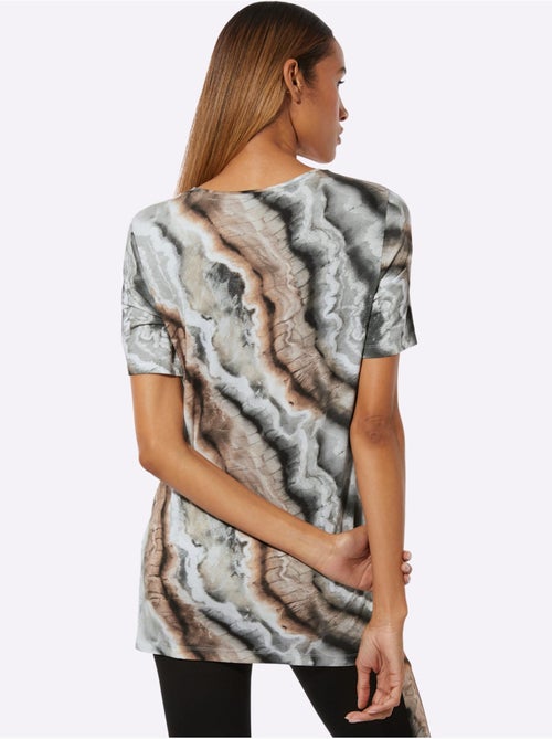 T-shirt Long Jersey Fin - Taille Standard - Witt - Kiabi T-shirt Long Jersey Fin - Taille Standard - Witt - Kiabi
