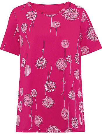 T-shirt Long Jolie Coupe Longue Moderne - Taille Standard - Moda Vilona