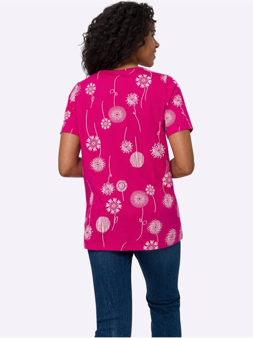 T-shirt Long Jolie Coupe Longue Moderne - Taille Standard - Moda Vilona - Kiabi