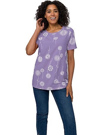 T-shirt Long Jolie Coupe Longue Moderne - Taille Standard - Moda Vilona