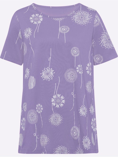 T-shirt Long Jolie Coupe Longue Moderne - Taille Standard - Moda Vilona - Kiabi