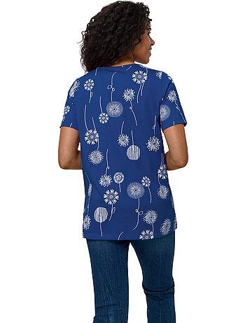 T-shirt Long Jolie Coupe Longue Moderne - Taille Standard - Moda Vilona