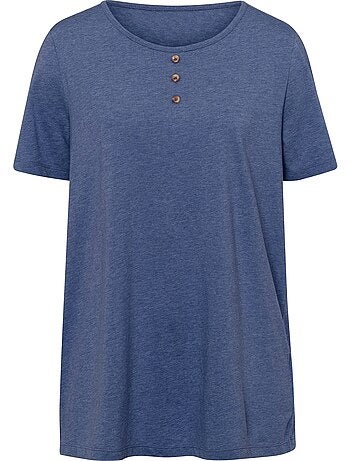 T-shirt Long Jolie Coupe Longue Moderne - Taille Standard - Moda Vilona