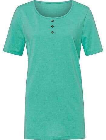 T-shirt Long Jolie Coupe Longue Moderne - Taille Standard - Moda Vilona