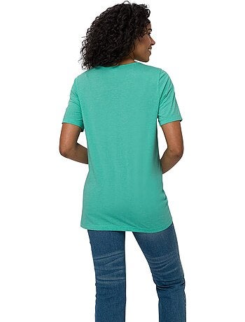 T-shirt Long Jolie Coupe Longue Moderne - Taille Standard - Moda Vilona