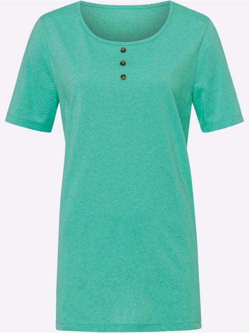 T-shirt Long Jolie Coupe Longue Moderne - Taille Standard - Moda Vilona - Kiabi