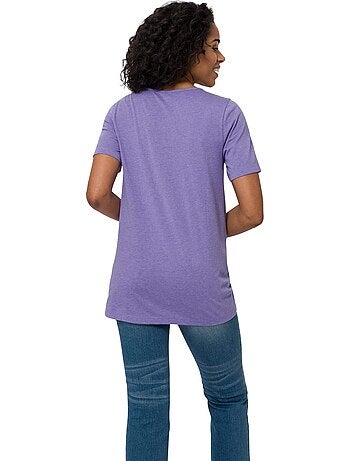 T-shirt Long Jolie Coupe Longue Moderne - Taille Standard - Moda Vilona