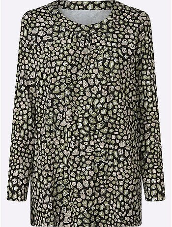 T-shirt long jolie coupe longue moderne - taille standard - moda vilona